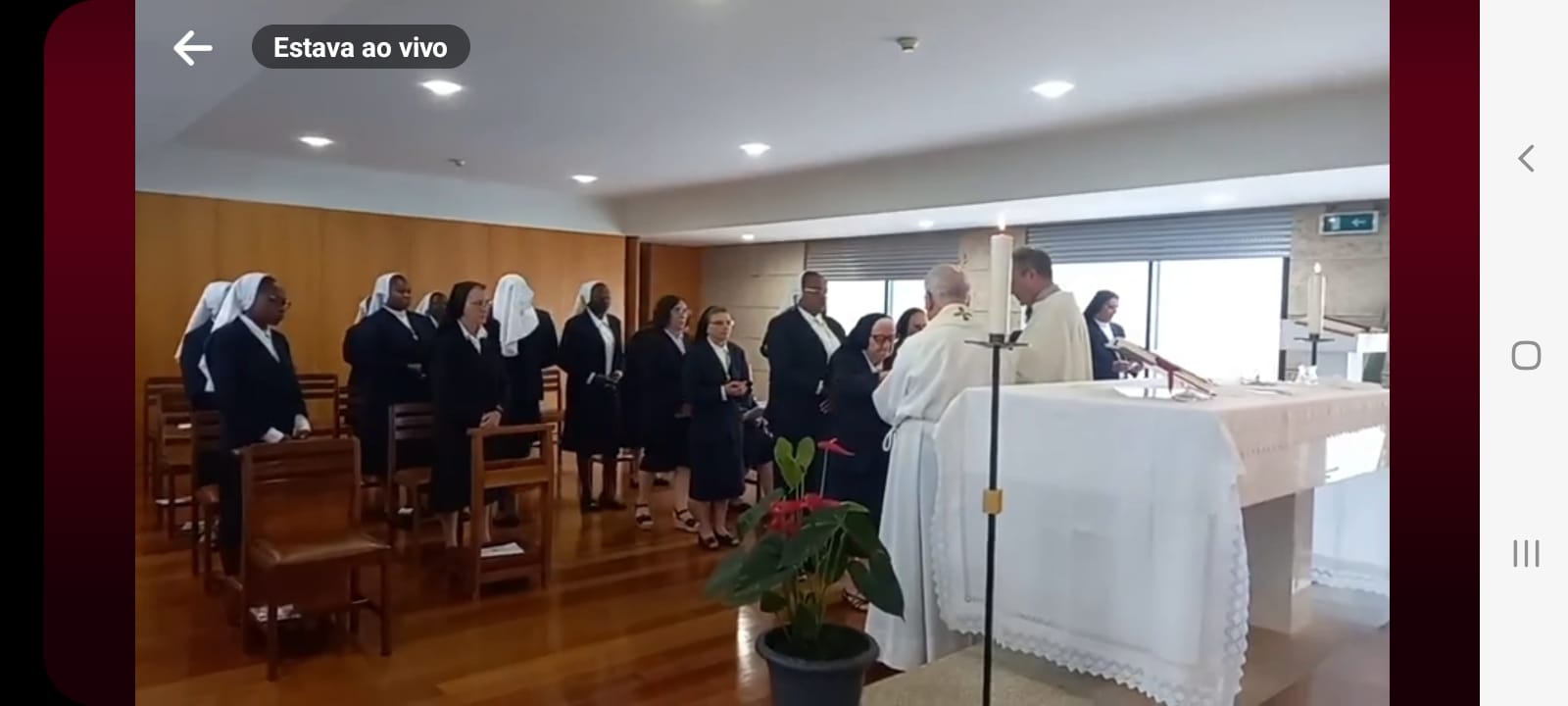 Primeiro  dia de trabalhos no Capítulo.